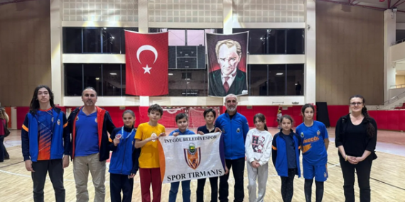 İnegöllü spocular, Minik-Küçük-Yıldız Boulder Yarışması'nda İnegöl’ü temsil etti