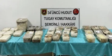 İran sınırında 81 kilogram uyuşturucu ele geçirildi