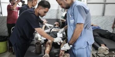 İsrail ordusu ateşkesi ihlal ederek Nusayrat bölgesinde bir binayı hedef aldı