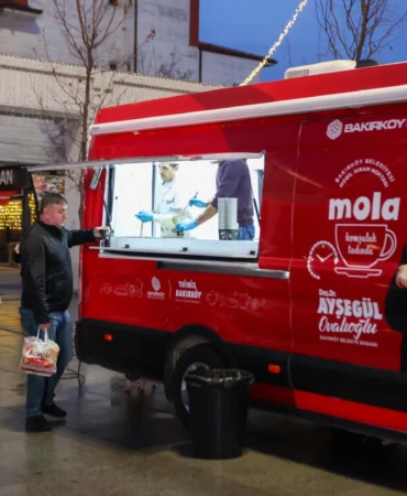 İstanbul Bakırköy'de sıcak mola!