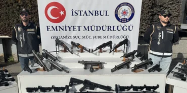 İstanbul'da suç örgütlerine yönelik operasyonlarda yakalanan 81 zanlı tutuklandı