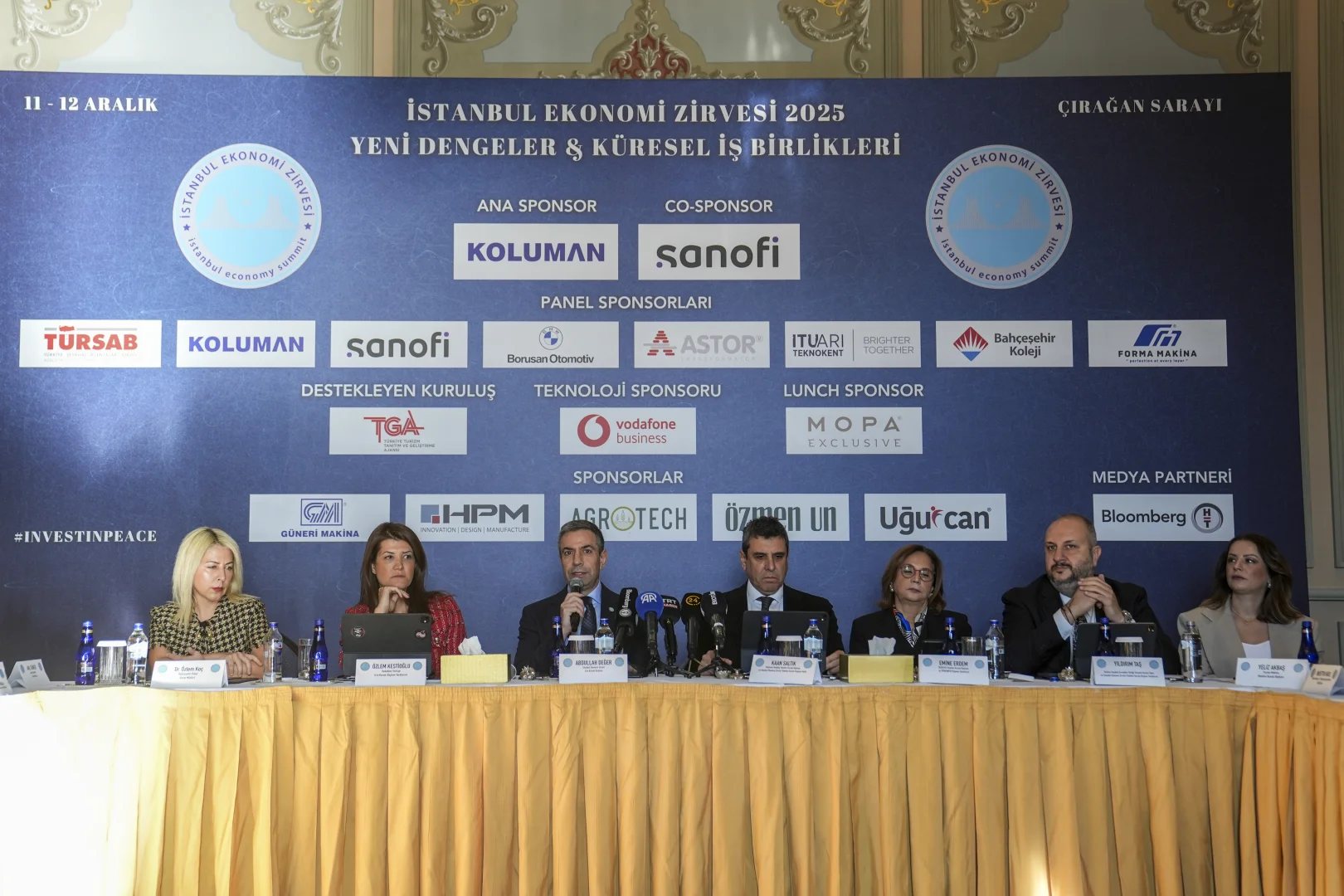 İstanbul Ekonomi Zirvesi 2025'in tanıtım toplantısı