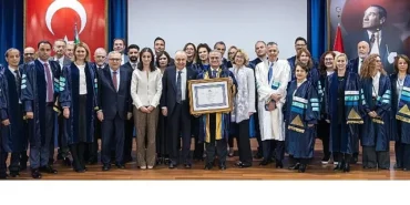İtalya Cumhuriyeti'nin Türkiye Büyükelçisi Ekselansları Giorgio Marrapodi’ye Yeditepe Üniversitesi’nden Fahri Doktora