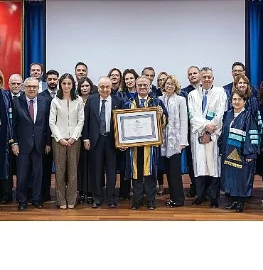 İtalya Cumhuriyeti'nin Türkiye Büyükelçisi Ekselansları Giorgio Marrapodi’ye Yeditepe Üniversitesi’nden Fahri Doktora