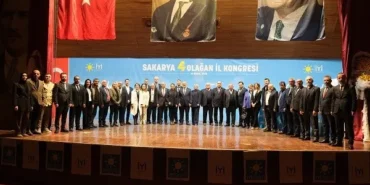 İYİ Parti Sakarya İl Başkanlığının 4. Olağan Kongresi yapıldı