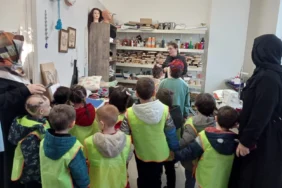 İZGİM, minikleri Çocuk Kütüphanesi'nde ağırladı