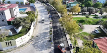 İzmir'de Urla’ya iki caddeye yeni çehre 