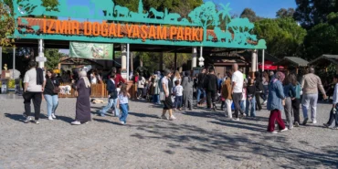 İzmir Doğal Yaşam Parkı’na ziyaretçi akını