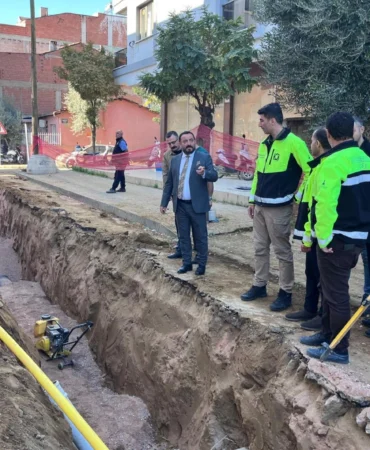 İzmir Ödemiş'te altyapıda yoğun tempo