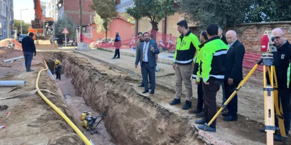İzmir Ödemiş'te altyapıda yoğun tempo