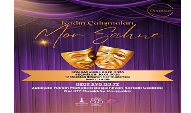 İzmirli kadınlar Mor Sahne’de buluşuyor