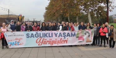 İzmit’te adımlar sağlıklı yaşama atıldı