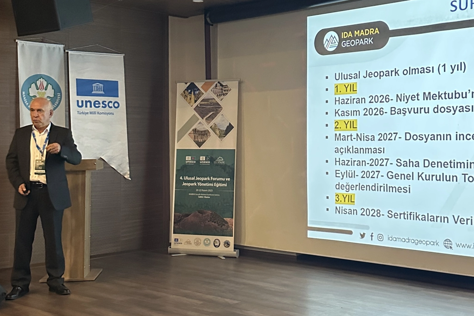 Jeopark Forumu Manisa’da gerçekleşti