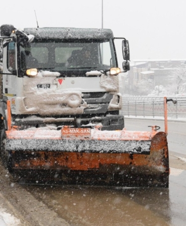 Kahramanmaraş’ta Kış Şartlarına Karşı Yoğun Mücadele
