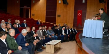 Kahta’da Kasım ayı Köylere Hizmet Götürme Birliği Toplantısı yapıldı