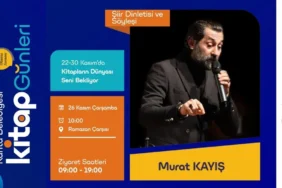 Kahta Kitap Günleri’nde Murat Kayış Okurlarıyla Buluşacak
