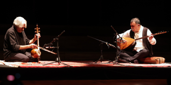 Kalhor ve Erzincan, AASSM’de konser verdi