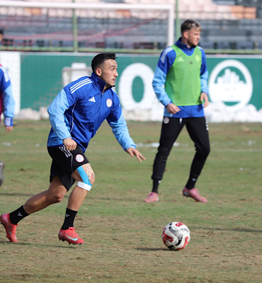 Karaköprü Belediyespor, 12 Bingölspor maçı öncesi hazırlıklarını sürdürüyor