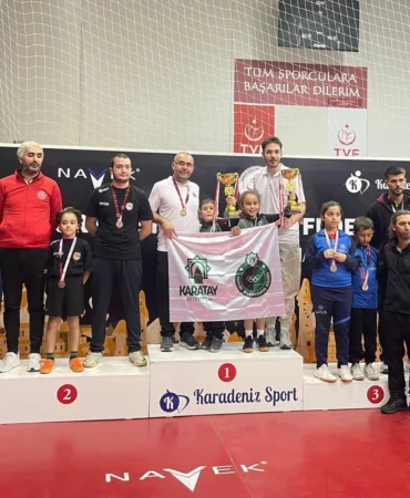 Karatay Belediyespor’dan Türkiye Şampiyonasında çifte zafer