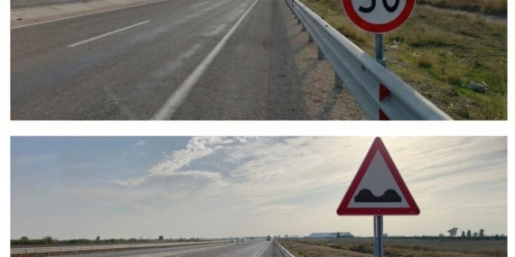Karayollarında 58 binin üzerinde trafik levhası kaldırıldı