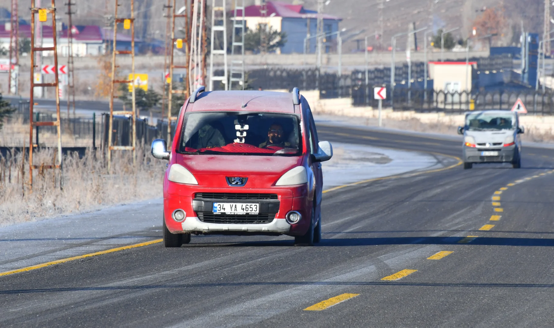 Kars'ta soğuk hava etkisini sürdürüyor
