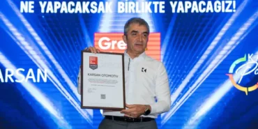 Karsan, Great Place to Work sertifikası aldı