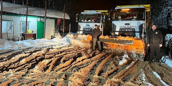 Kartepe’de Yeni Yıl Mesaisi