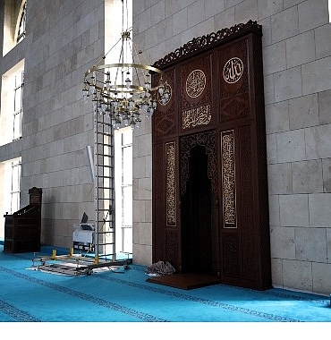 Kartepe Kent Meydanı Camii’nde sona doğru