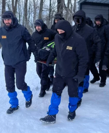 Kartepe Kuzuyayla'da kış tatbikatı