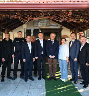 Kaymakam Dervişoğlu ve Başkan Kocagöz’den, Şafak Mahallesi’ne ziyaret