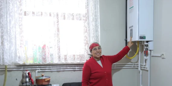 Kayseri Büyükşehir’in ‘kombi kampanyası’ 4 bin haneyi ısıtıyor