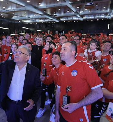 Kayseri’de 1 yılda 842 bin sporsever tesislerden yararlandı