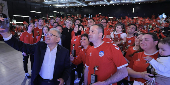 Kayseri’de 1 yılda 842 bin sporsever tesislerden yararlandı