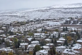 Kayseri'de kar yağışı etkili oldu