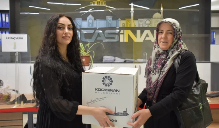 Kayseri Kocasinan'dan çölyak hastalılarına yoğun ilgi