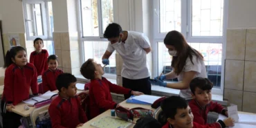 Kayseri Kocasinan'dan öğrencilere ağız ve diş sağlığı taraması