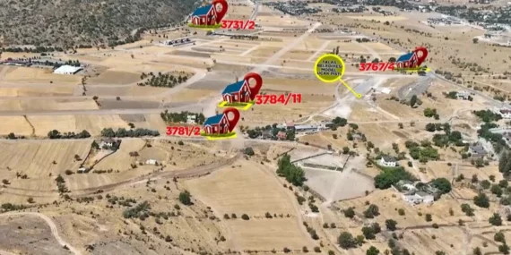 Kayseri Talas’ta 14 prestijli villa satışa çıkıyor