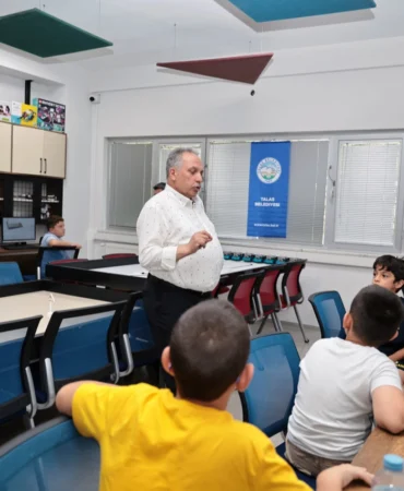Kayseri Talas'ta teknoloji eğitimleri başlıyor