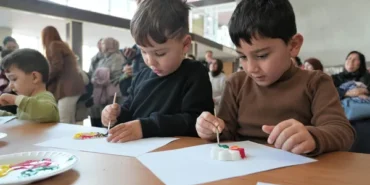 Keçiörenli çocuklar, workshop ile el becerilerini geliştirdi