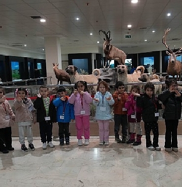 Keçiörenli Minikler Tabiat Tarihiyle Buluştu