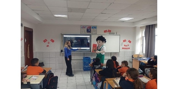 Kemer Belediyesi’nden öğrencilere sıfır atık eğitimi