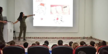 Kepez’de öğrencilere diş sağlığı eğitimi