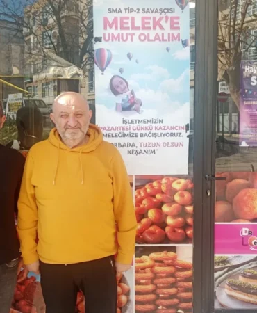 Keşan’da Lokma Umut Oldu: SMA’lı Melek’e Anlamlı Bağış