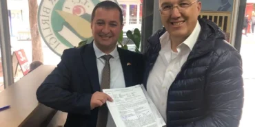 Keşanlı iş insanı Mercan'dan Yenimuhacir'e hibe araç