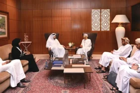 Khulaifi, Busaidi ile görüştü