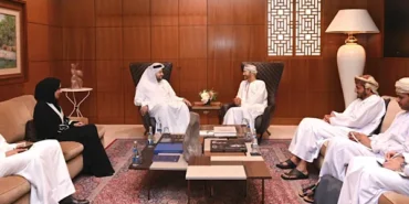 Khulaifi, Busaidi ile görüştü