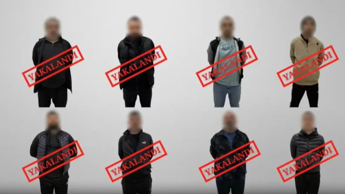 Kırmızı bültenle aranan 8 kişi Gürcistan’da yakalandı - Videolu Haber