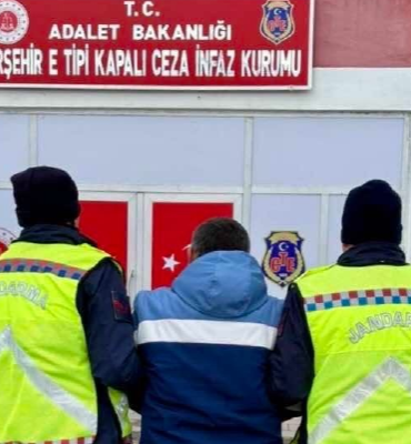 Kırşehir’de hapis cezasıyla aranan şahıs yakalandı