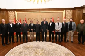 Kocaeli Aydınlar Ocağı’ndan, Vali Aktaş’a ziyaret