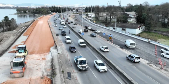 Kocaeli’de Başiskele Koridor Projesi’nde ilk bağlantı trafiğe açıldı